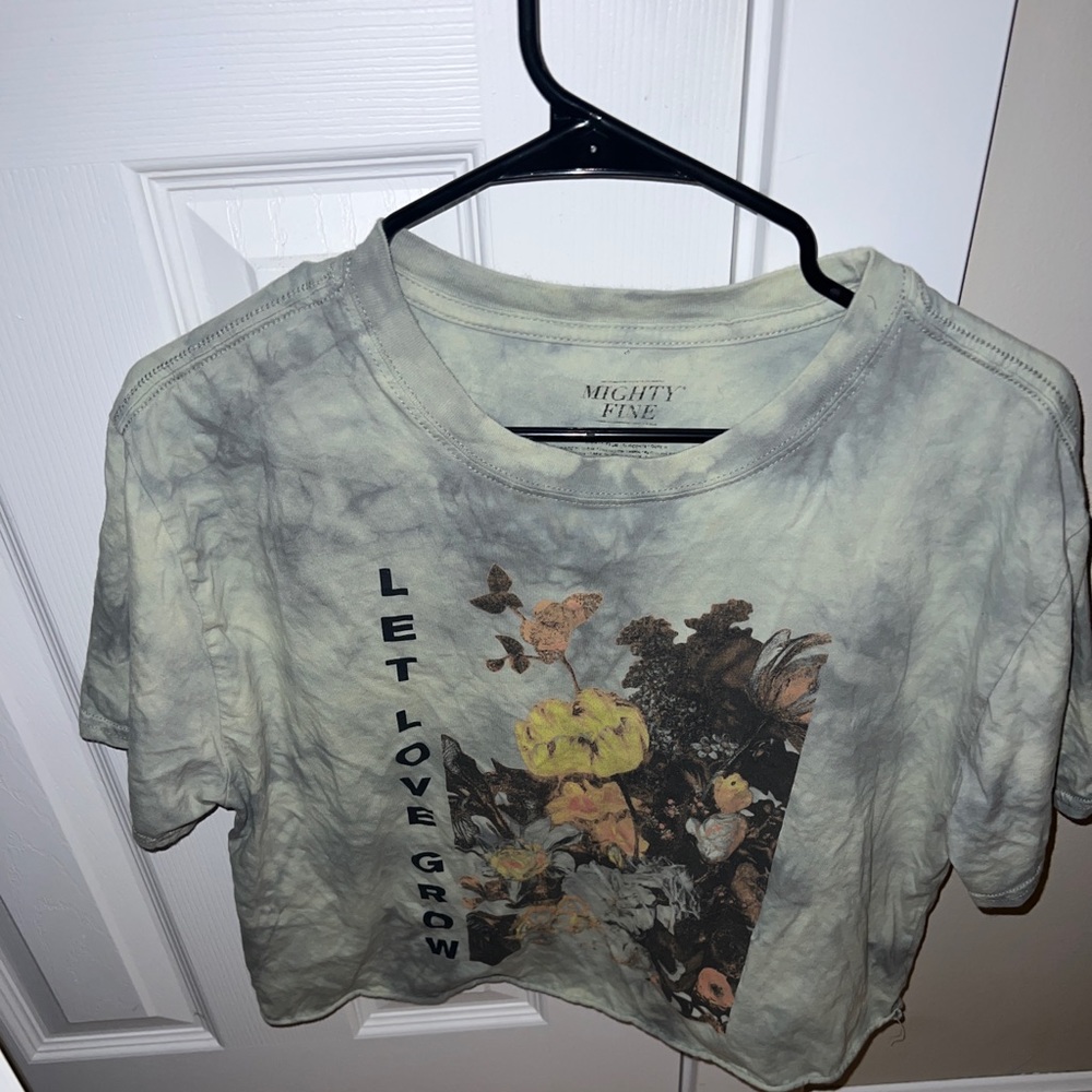 Mighty fine “let love grow” shirt